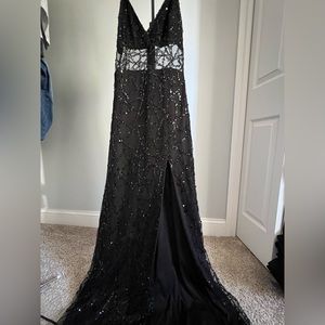 Formal black dress